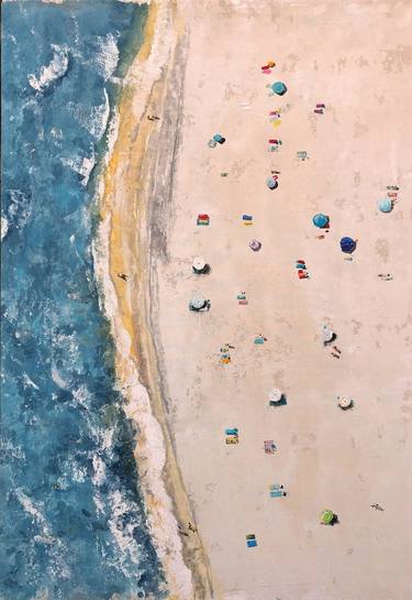 Original Beach Paintings by Claudio Missagia