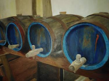 Original Figurative Food & Drink Paintings by Richard J Williams