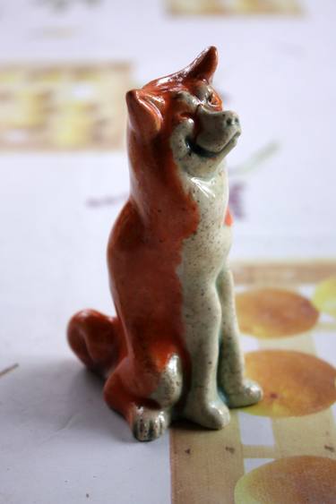 Original Figurative Animal Sculpture by Anna Startseva