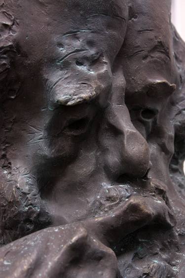 Original Figurative People Sculpture by Anna Startseva