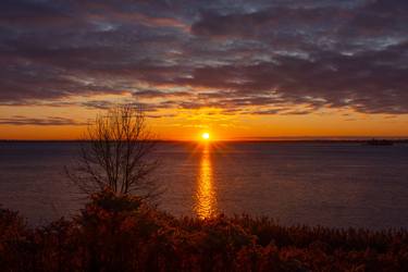 Sunrise Over the St. Lawrence River thumb