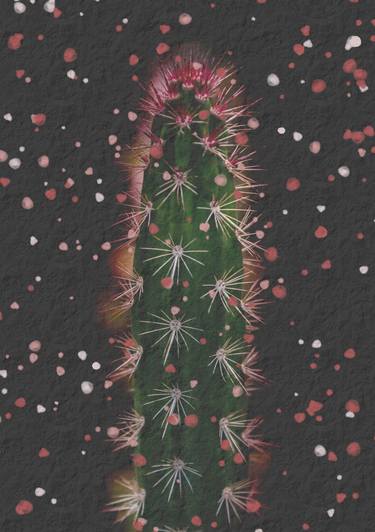 Stylish cactus thumb