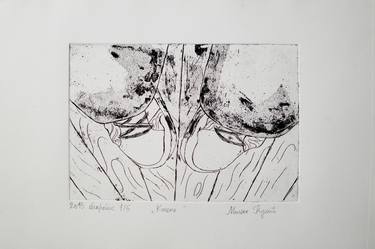 Original Fine Art Body Printmaking by Milena Kulić