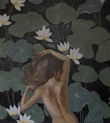 Print of Fine Art Erotic Paintings by Alina Sharovskaya Konstantinova
