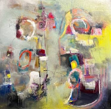 Original Abstract Painting by Tony Grima