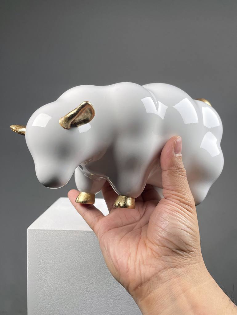 Print of Art Deco Animal Sculpture by young-chul park