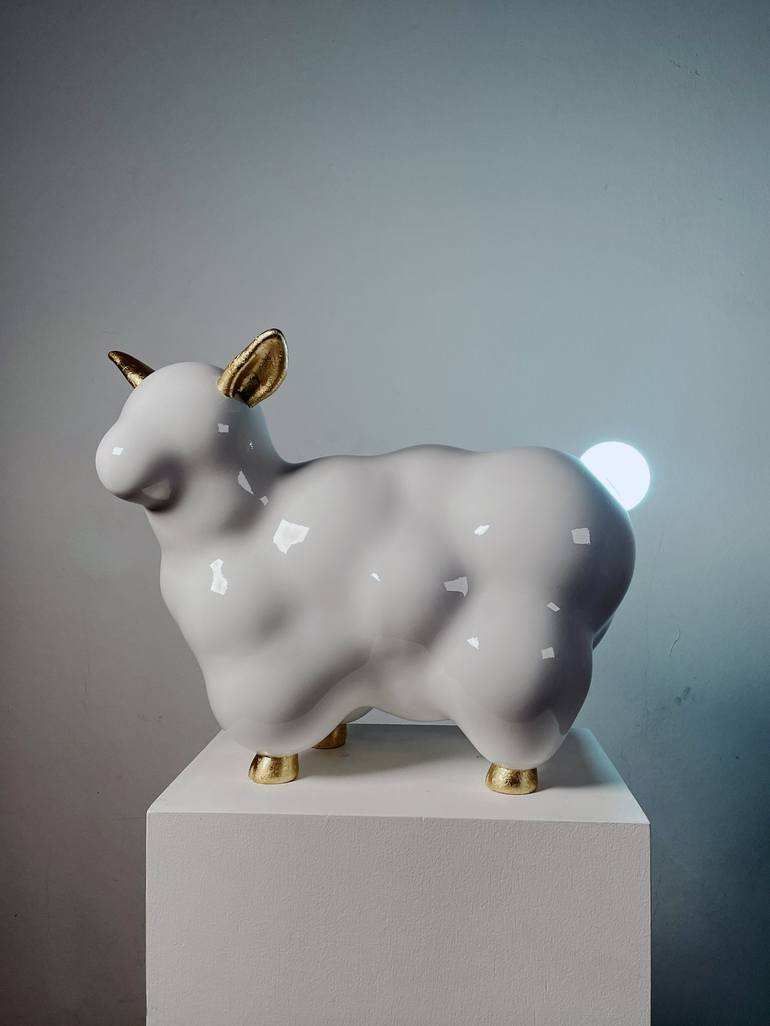 Print of Art Deco Animal Sculpture by young-chul park