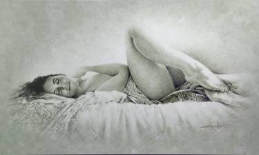 Original Fine Art Nude Drawings by Walter Girotto