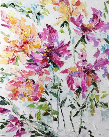 Print of Abstract Expressionism Botanic Paintings by Tetiana Masliuk