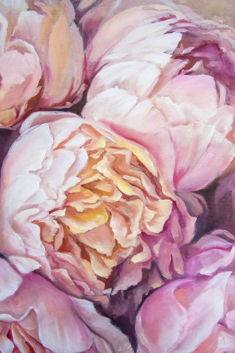 Original Floral Painting by Tetiana Masliuk