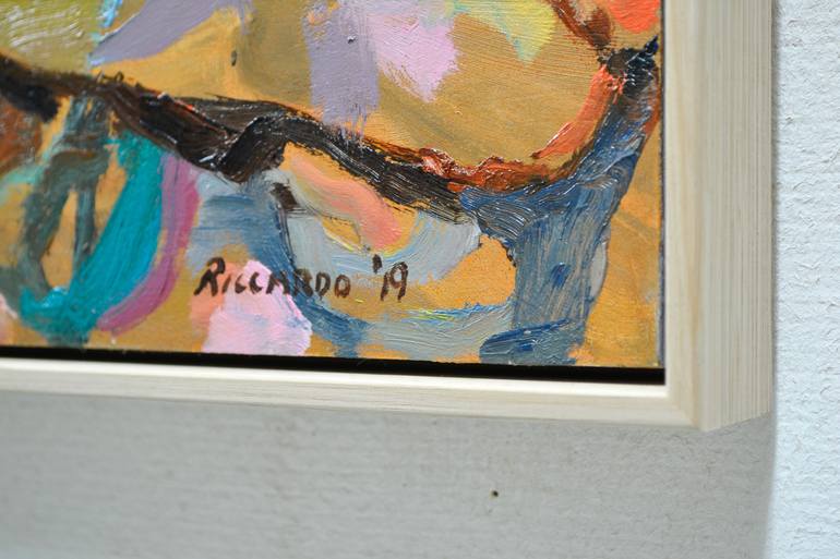 Original Expressionism Abstract Painting by Riccardo Angelo