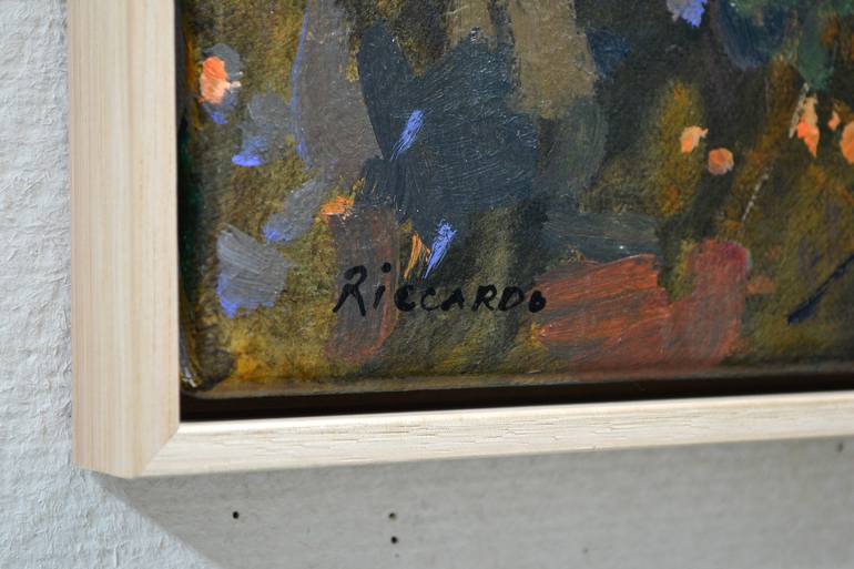 Original Abstract Landscape Painting by Riccardo Angelo