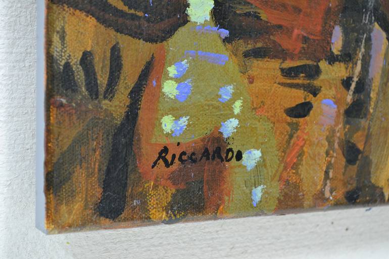 Original Expressionism Abstract Painting by Riccardo Angelo