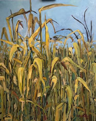 Saatchi Art Artist Evgeny Yastrebov; Painting, “The Corn” #art
