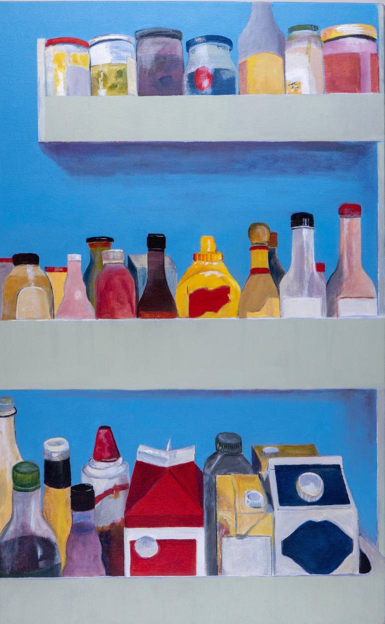 Only Condiments & Milk Painting by Elisa Reutinger | Saatchi Art