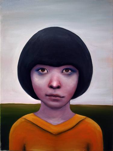 Original Conceptual Portrait Paintings by Younsook Nam
