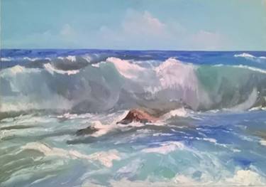 Original Fine Art Seascape Paintings by Iryna Jeger