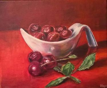 Original Art Deco Still Life Paintings by Iryna Jeger