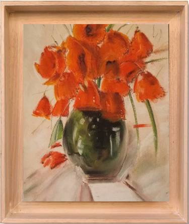 "Still life with poppies in a vase" thumb