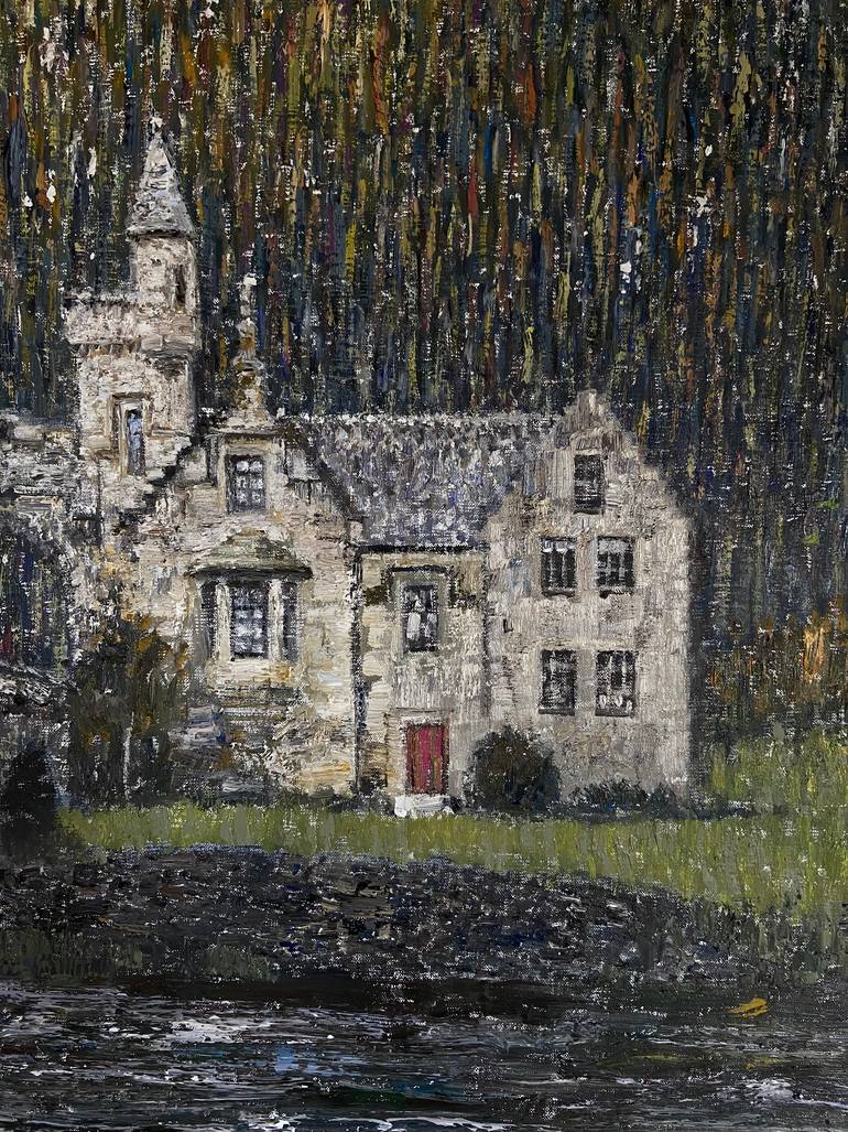 Original Impressionism Landscape Painting by Roman Konstantinov