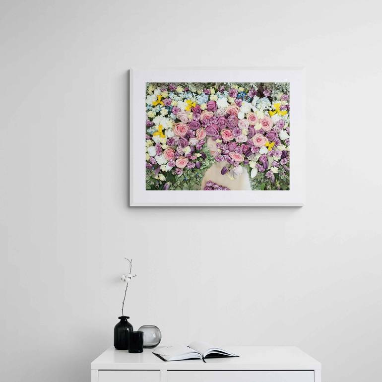 Original Art Deco Floral Photography by Ziesook You