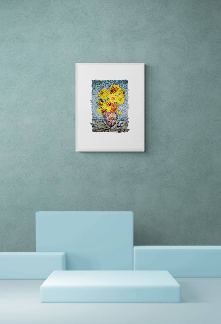 Original Art Deco Floral Photography by Ziesook You