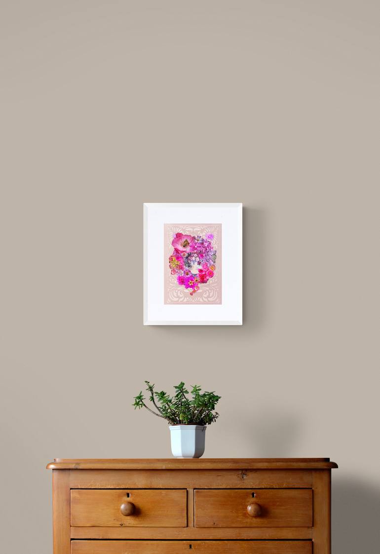 Original Art Deco Botanic Mixed Media by Ziesook You