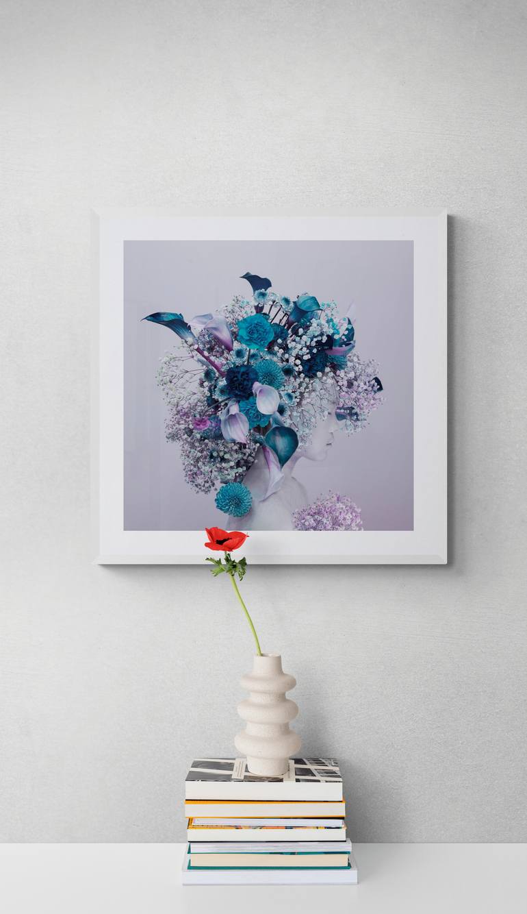 Original Expressionism Floral Photography by Ziesook You