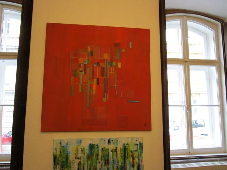 Original Abstract Painting by Ingrid Knaus