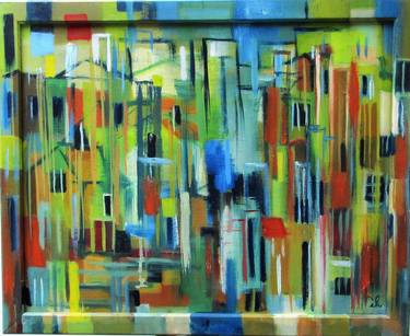 Print of Abstract Expressionism Architecture Paintings by Ingrid Knaus