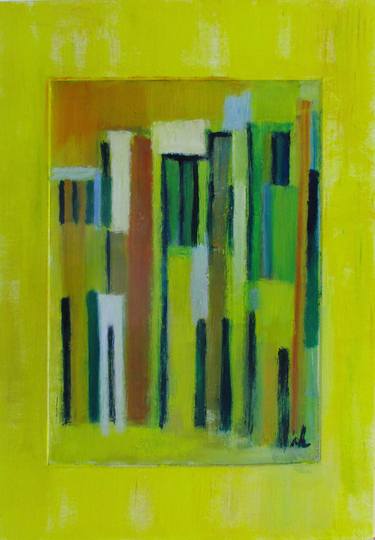 Original Contemporary Architecture Paintings by Ingrid Knaus