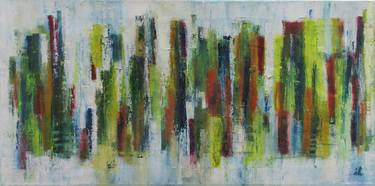 Original Abstract Expressionism Abstract Paintings by Ingrid Knaus