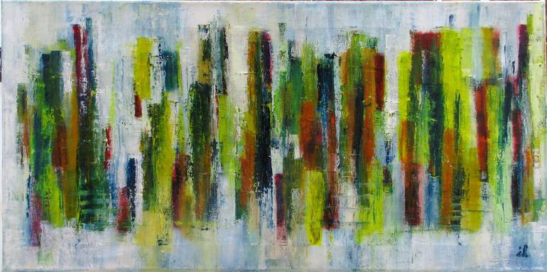 Original Abstract Painting by Ingrid Knaus