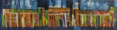Original Contemporary Architecture Painting by Ingrid Knaus