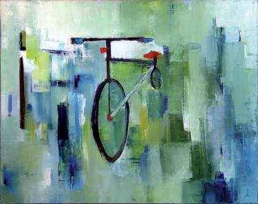 Print of Documentary Bicycle Paintings by Ingrid Knaus