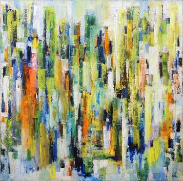 Print of Abstract Expressionism Architecture Paintings by Ingrid Knaus