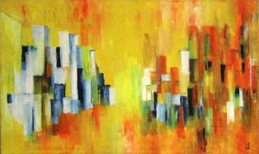 Print of Abstract Expressionism Cities Paintings by Ingrid Knaus