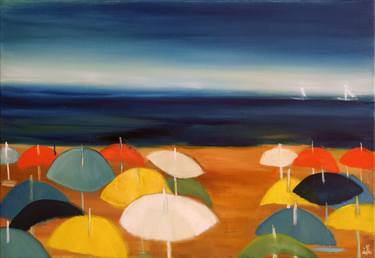 Original Beach Paintings by Ingrid Knaus