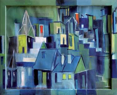 Print of Architecture Paintings by Ingrid Knaus