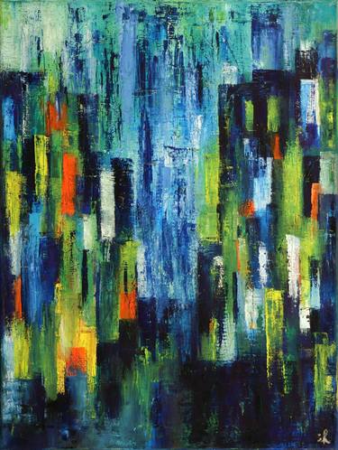 Print of Abstract Expressionism Cities Paintings by Ingrid Knaus