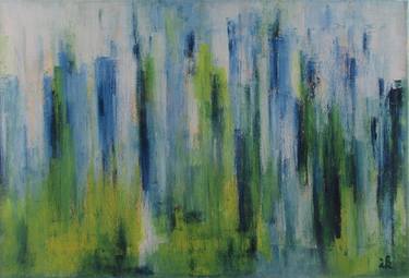 Original Abstract Expressionism Abstract Paintings by Ingrid Knaus