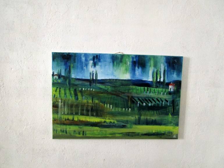 Original Landscape Painting by Ingrid Knaus