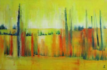 Print of Abstract Expressionism Landscape Paintings by Ingrid Knaus