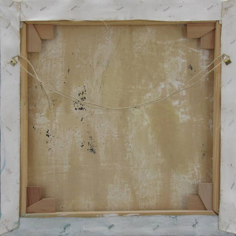 Original Abstract Expressionism Architecture Painting by Ingrid Knaus