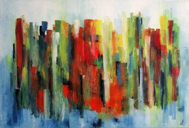 Print of Abstract Expressionism Transportation Paintings by Ingrid Knaus