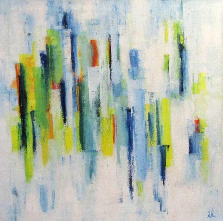 Original Abstract Painting by Ingrid Knaus