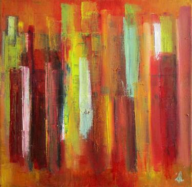 Original Abstract Paintings by Ingrid Knaus