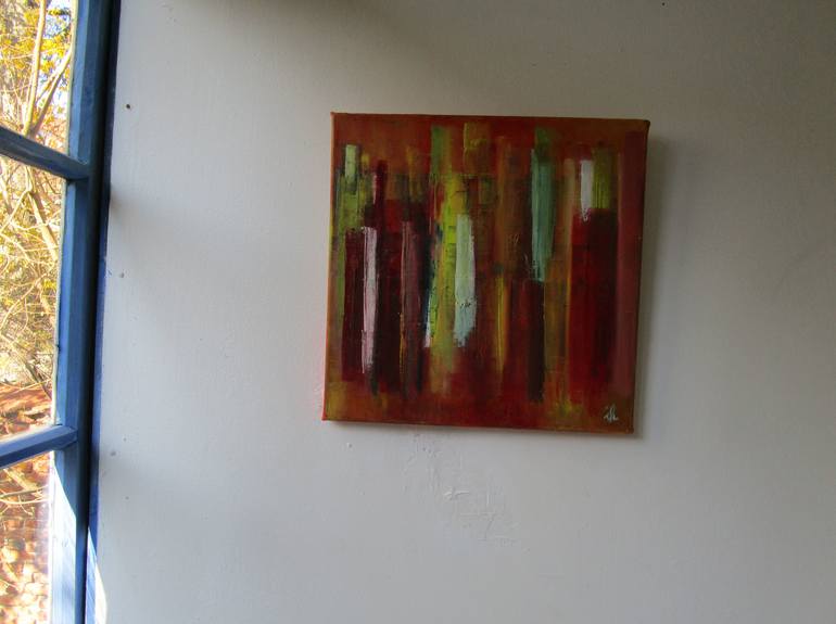 Original Abstract Painting by Ingrid Knaus