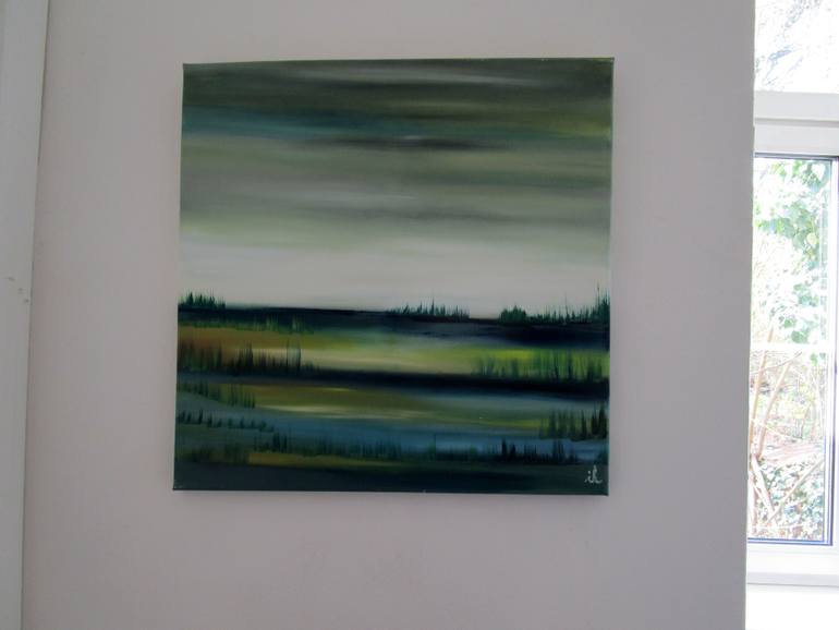 Original Documentary Landscape Painting by Ingrid Knaus