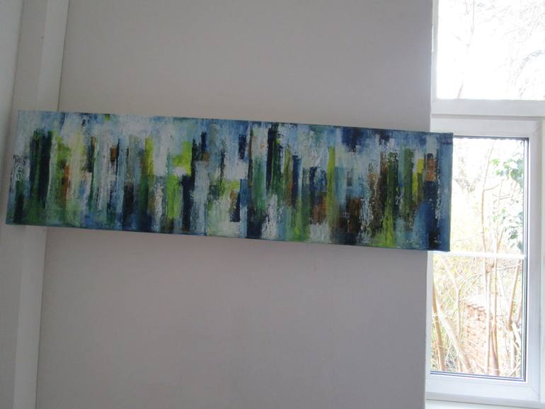 Original Abstract Painting by Ingrid Knaus